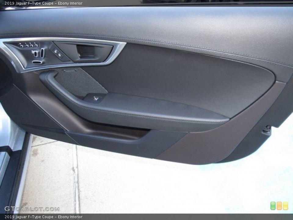 Ebony Interior Door Panel for the 2019 Jaguar F-Type Coupe #130817264