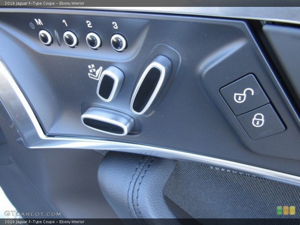 Ebony Interior Controls for the 2019 Jaguar F-Type Coupe #130817282
