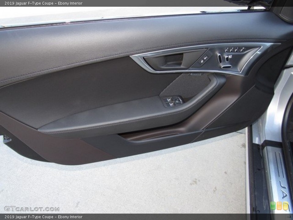 Ebony Interior Door Panel for the 2019 Jaguar F-Type Coupe #130817336