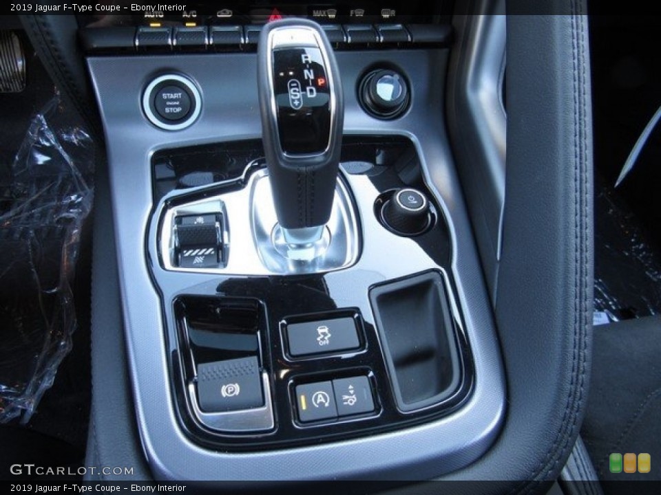 Ebony Interior Transmission for the 2019 Jaguar F-Type Coupe #130817561