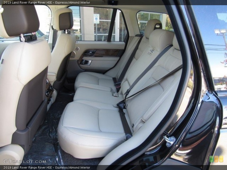 Espresso/Almond Interior Rear Seat for the 2019 Land Rover Range Rover HSE #130819394