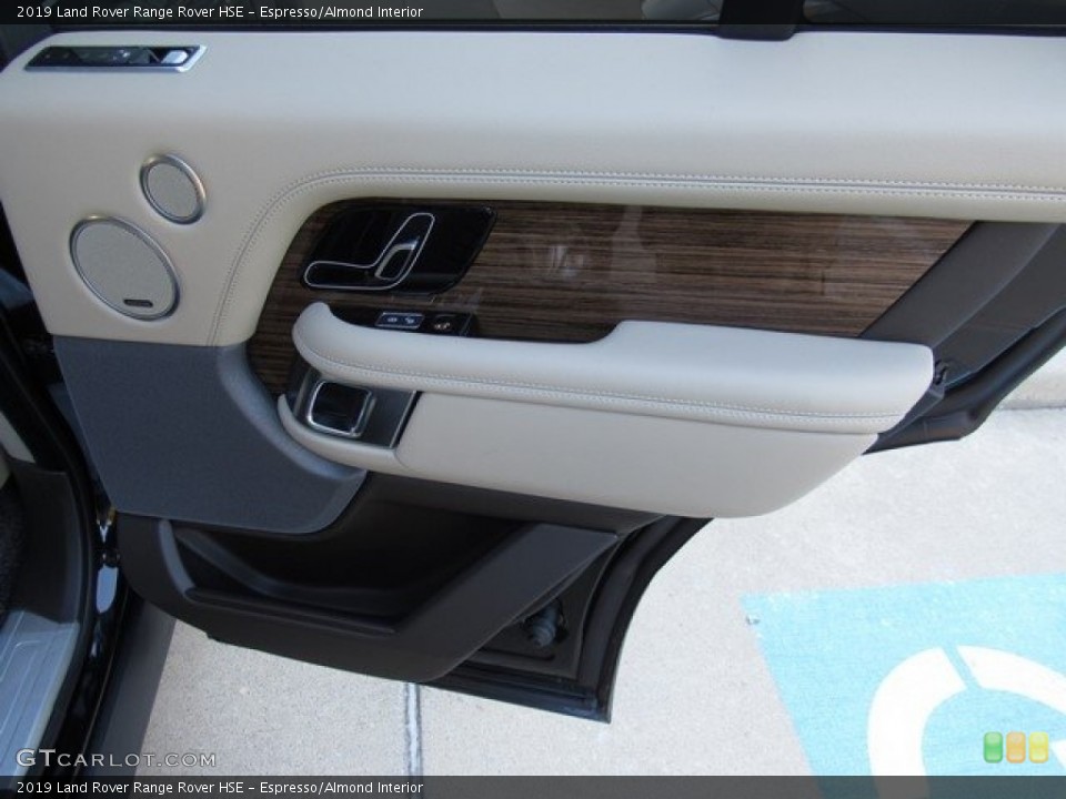 Espresso/Almond Interior Door Panel for the 2019 Land Rover Range Rover HSE #130819544