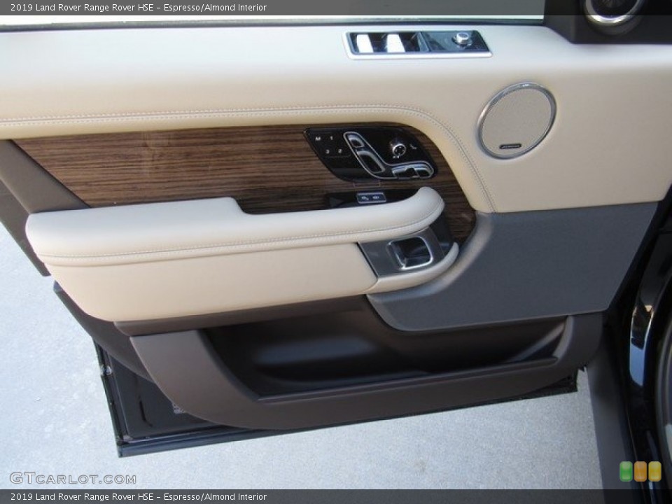 Espresso/Almond Interior Door Panel for the 2019 Land Rover Range Rover HSE #130819598