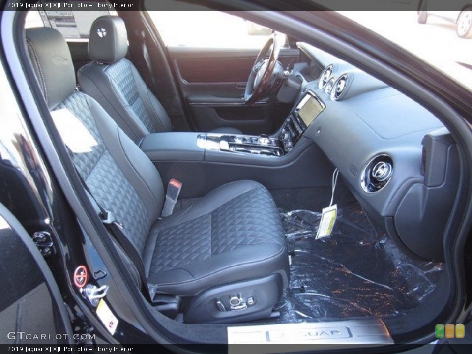 Ebony Interior Front Seat for the 2019 Jaguar XJ XJL Portfolio #130819937