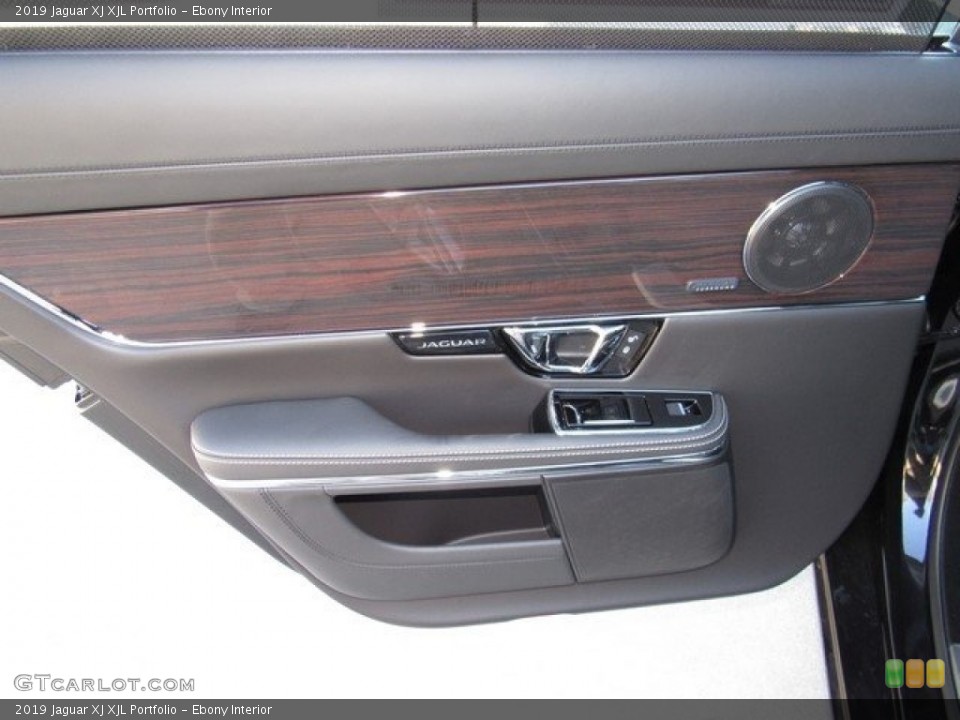 Ebony Interior Door Panel for the 2019 Jaguar XJ XJL Portfolio #130820249
