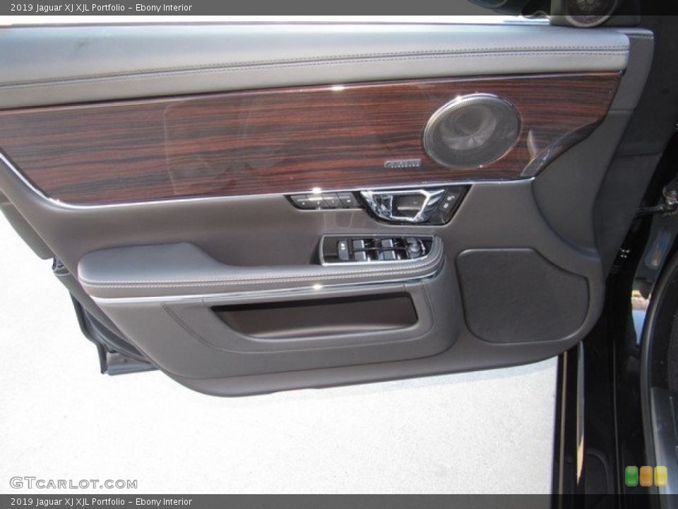 Ebony Interior Door Panel for the 2019 Jaguar XJ XJL Portfolio #130820267
