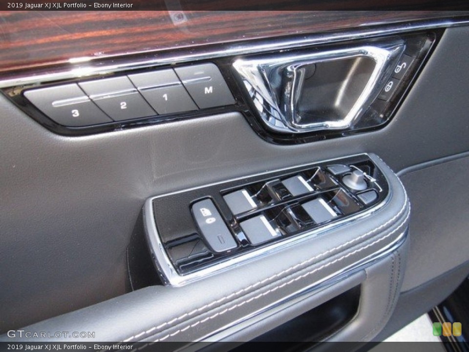 Ebony Interior Door Panel for the 2019 Jaguar XJ XJL Portfolio #130820287