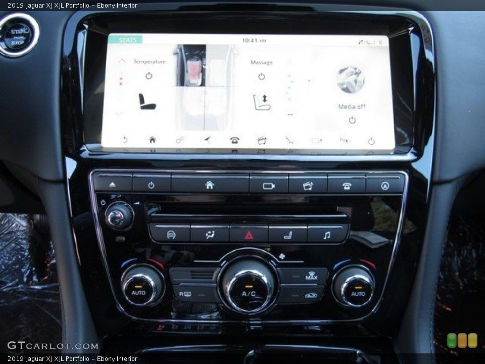Ebony Interior Controls for the 2019 Jaguar XJ XJL Portfolio #130820459