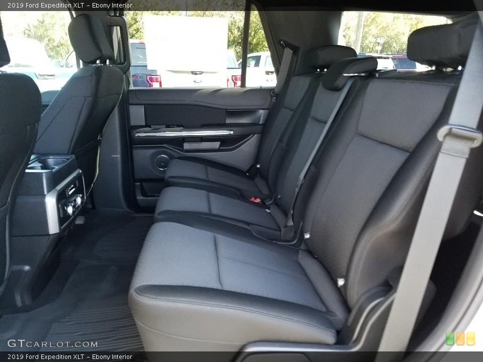 Ebony Interior Rear Seat for the 2019 Ford Expedition XLT #130824416