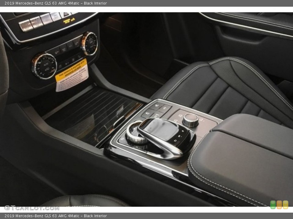 Black Interior Controls for the 2019 Mercedes-Benz GLS 63 AMG 4Matic #130831902