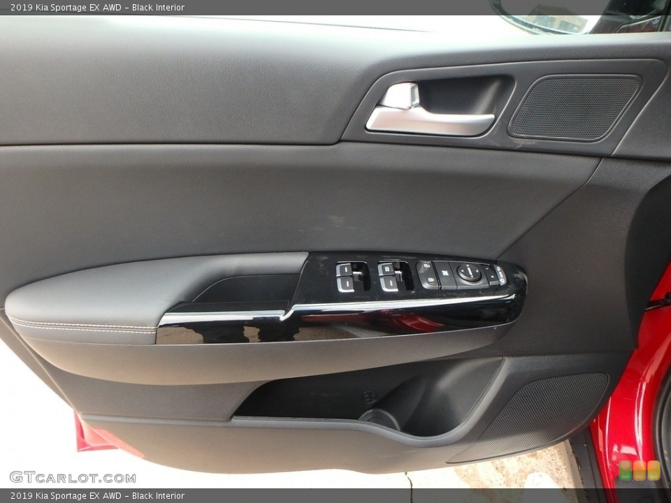 Black Interior Door Panel for the 2019 Kia Sportage EX AWD #130833189