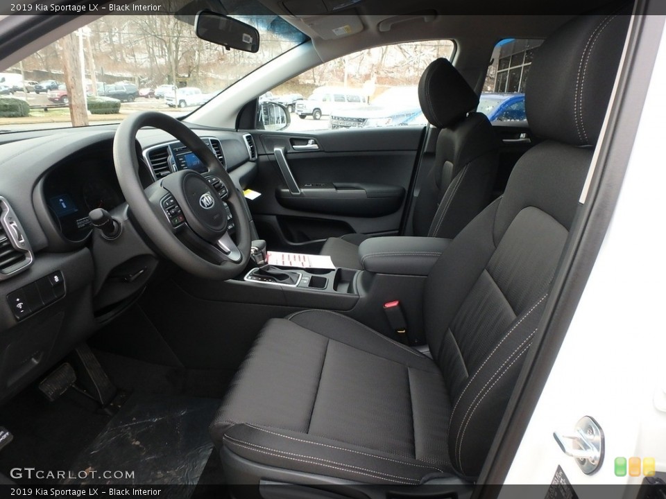 Black Interior Front Seat for the 2019 Kia Sportage LX #130833644