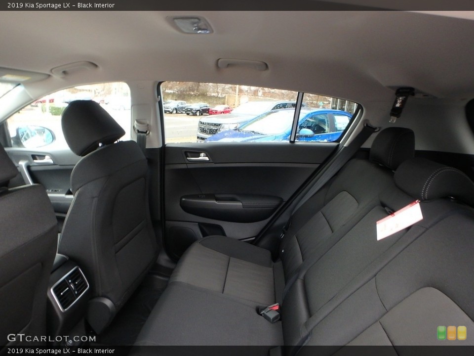 Black Interior Rear Seat for the 2019 Kia Sportage LX #130833672