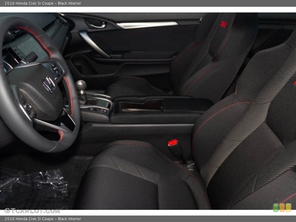 Black Interior Photo for the 2019 Honda Civic Si Coupe #130835466