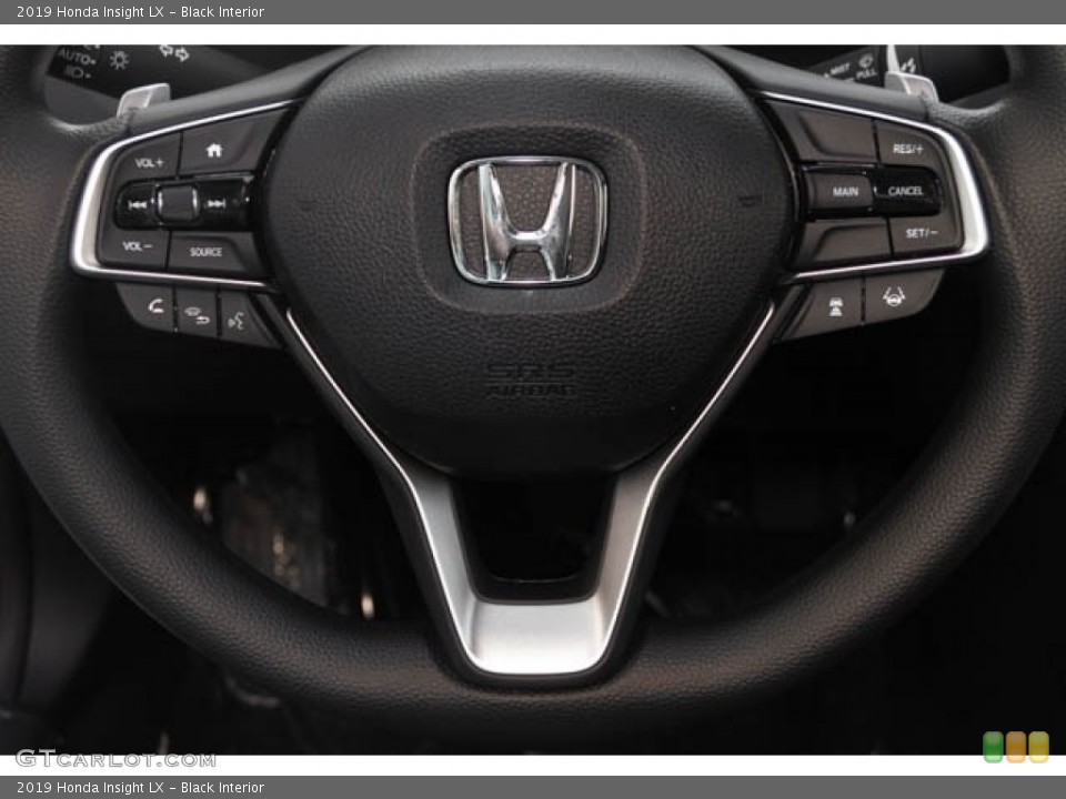 Black Interior Steering Wheel for the 2019 Honda Insight LX #130838001