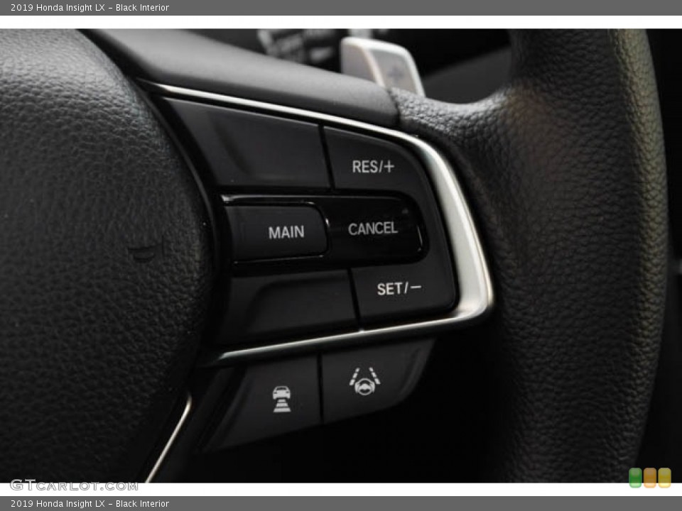 Black Interior Steering Wheel for the 2019 Honda Insight LX #130838031