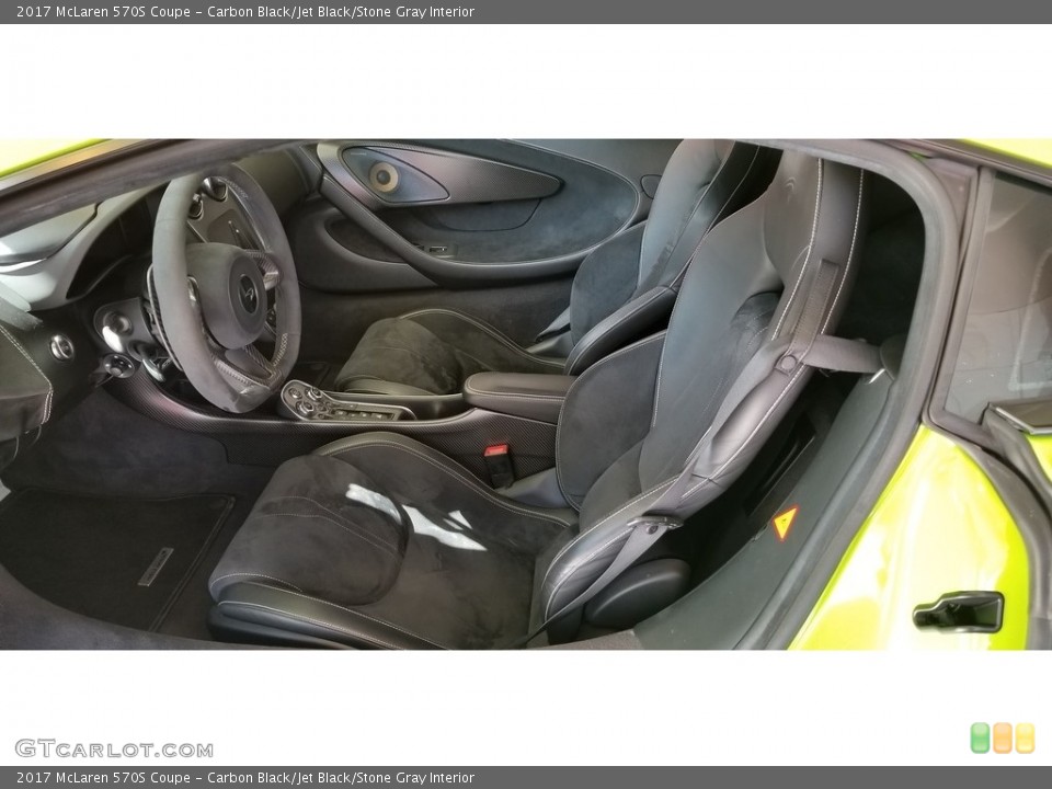 Carbon Black/Jet Black/Stone Gray Interior Photo for the 2017 McLaren 570S Coupe #130839360