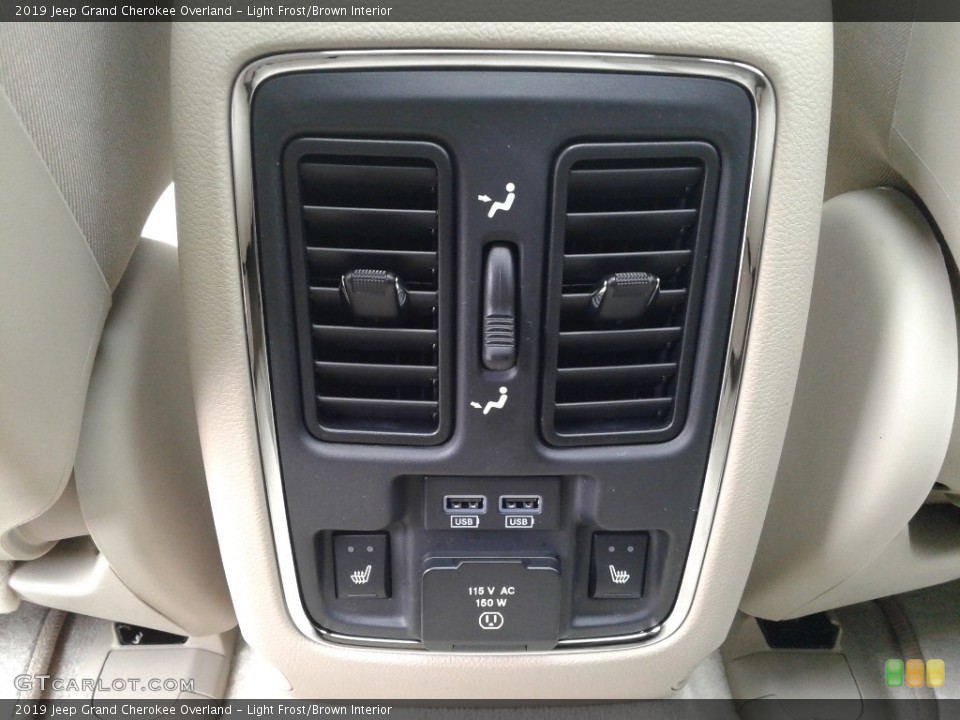 Light Frost/Brown Interior Controls for the 2019 Jeep Grand Cherokee Overland #130840386