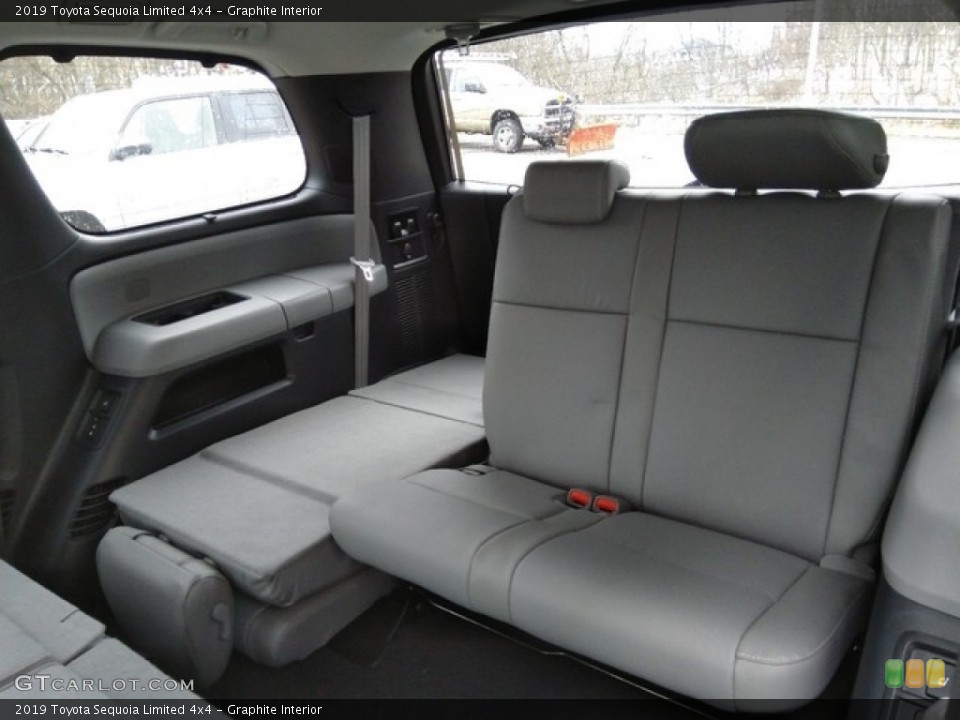 Graphite Interior Rear Seat for the 2019 Toyota Sequoia Limited 4x4 #130844274