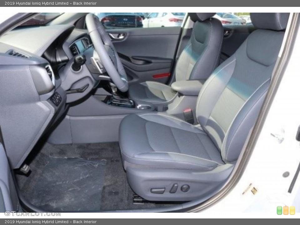Black 2019 Hyundai Ioniq Hybrid Interiors