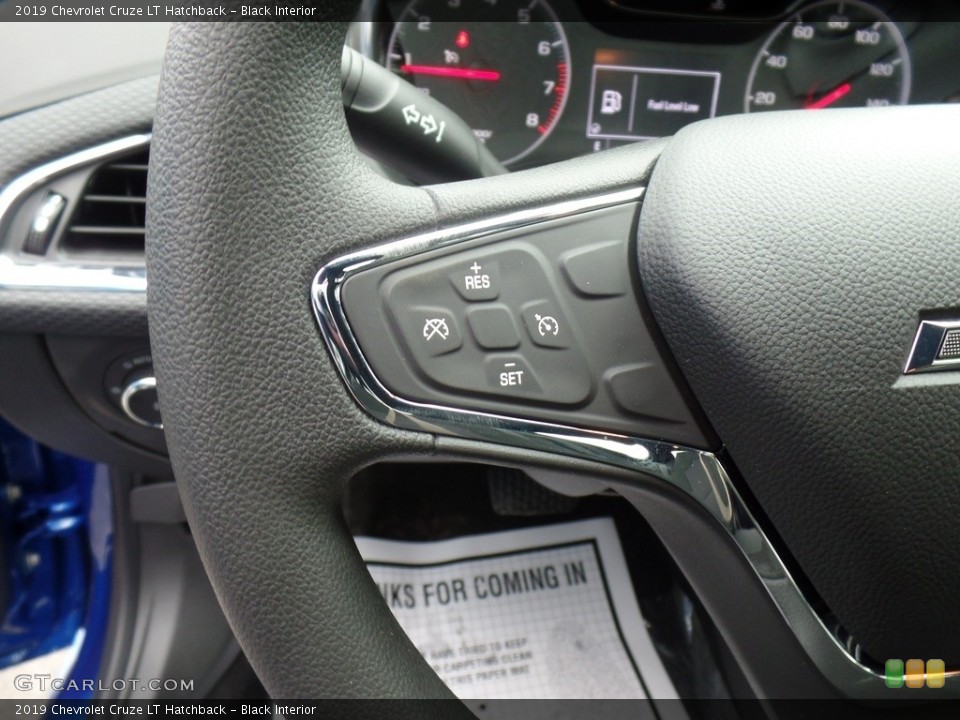 Black Interior Steering Wheel for the 2019 Chevrolet Cruze LT Hatchback #130848597