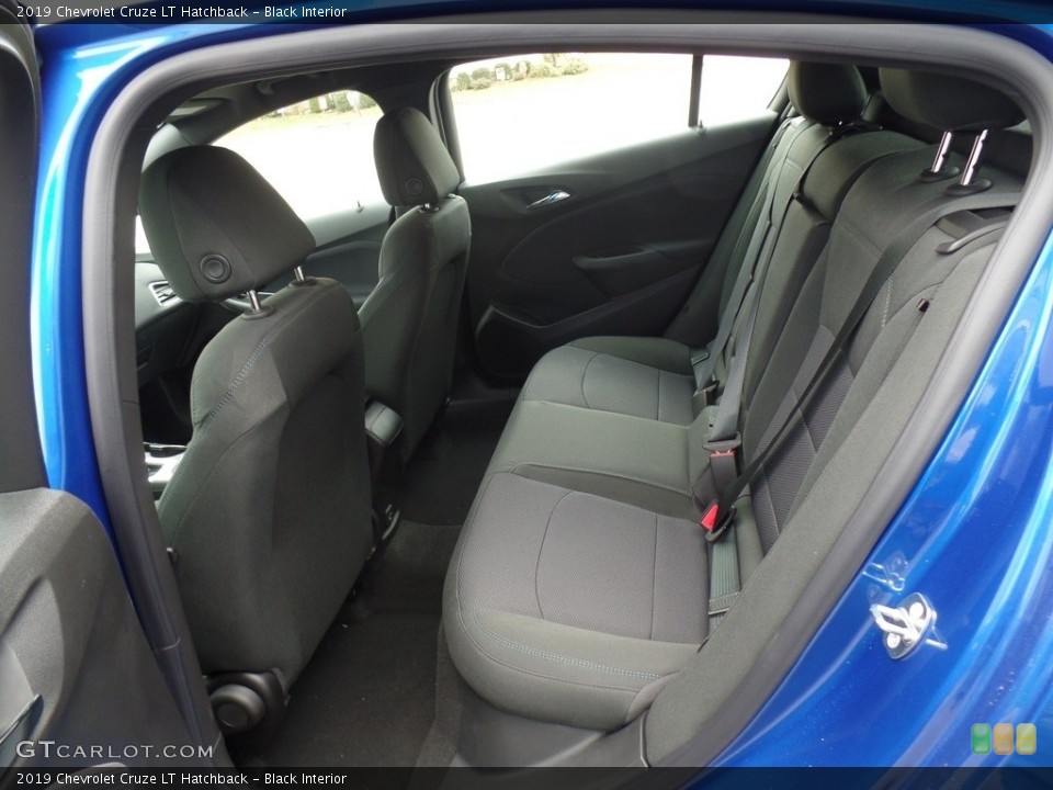 Black Interior Rear Seat for the 2019 Chevrolet Cruze LT Hatchback #130848951