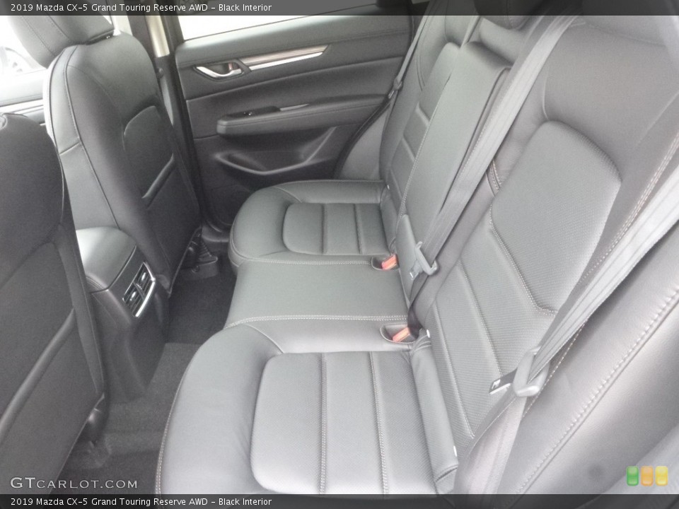 Black Interior Rear Seat for the 2019 Mazda CX-5 Grand Touring Reserve AWD #130849959