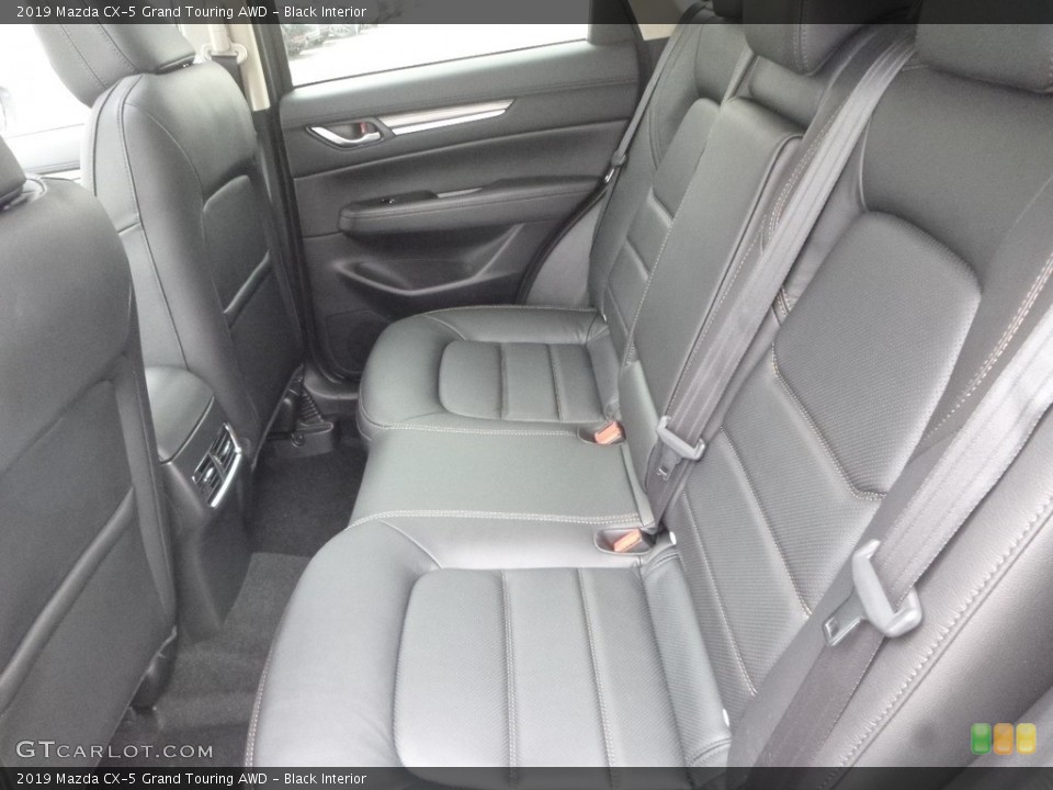 Black Interior Rear Seat for the 2019 Mazda CX-5 Grand Touring AWD #130850730