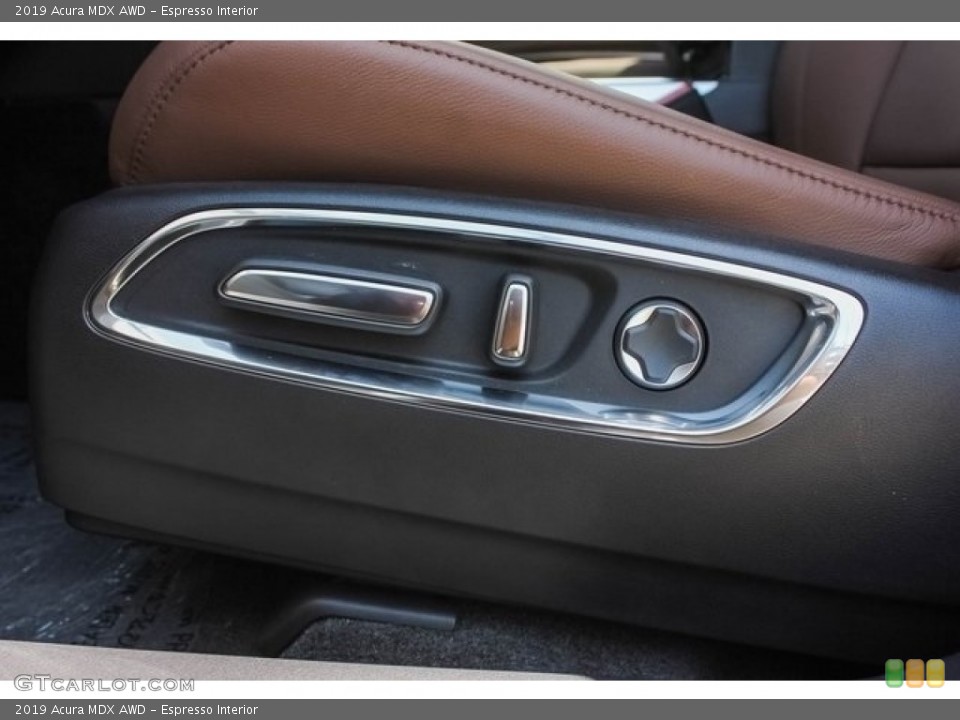 Espresso Interior Controls for the 2019 Acura MDX AWD #130862163