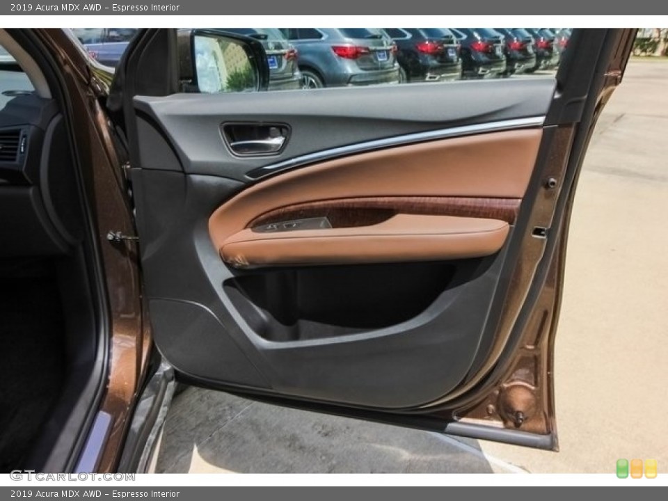 Espresso Interior Door Panel for the 2019 Acura MDX AWD #130862298