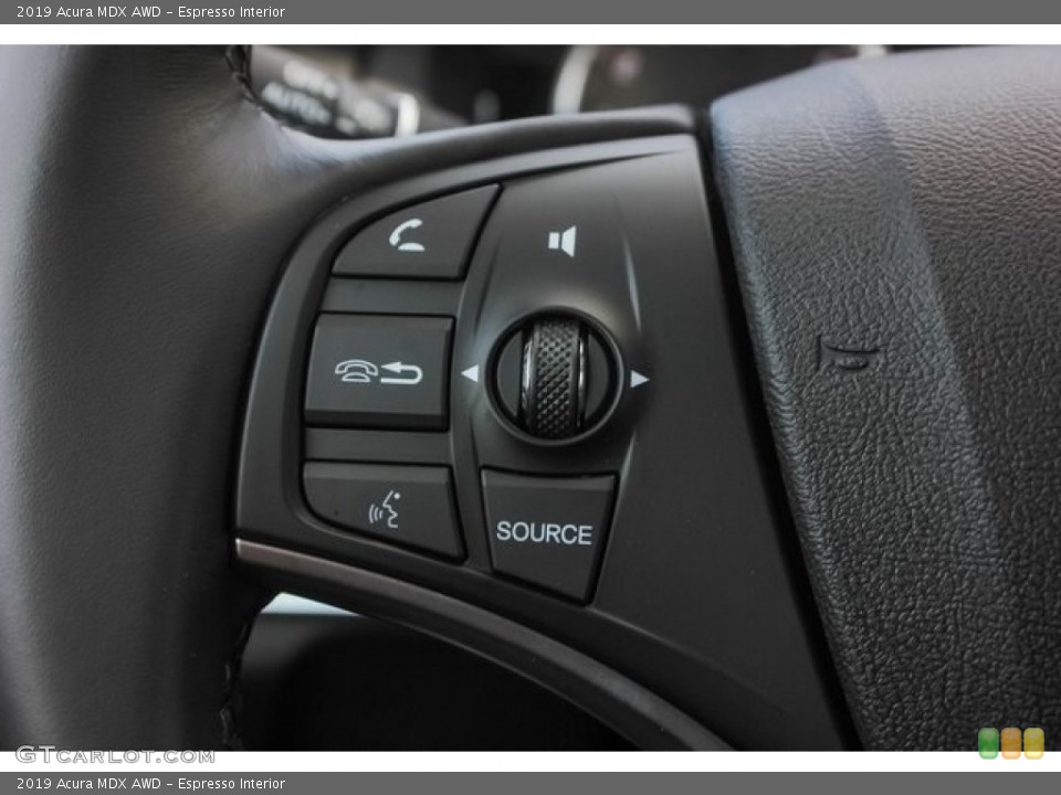 Espresso Interior Steering Wheel for the 2019 Acura MDX AWD #130862463