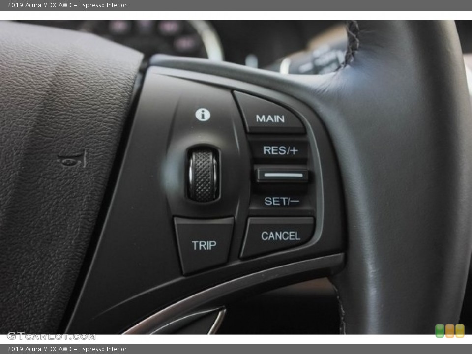 Espresso Interior Steering Wheel for the 2019 Acura MDX AWD #130862475