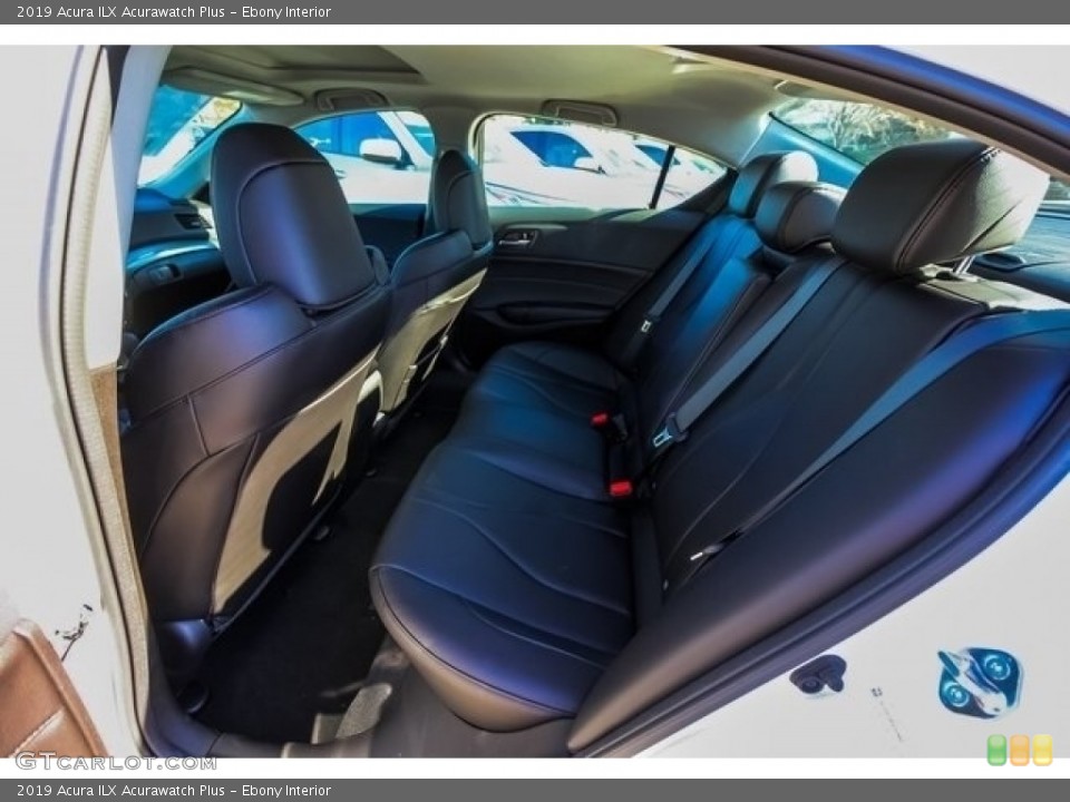 Ebony Interior Rear Seat for the 2019 Acura ILX Acurawatch Plus #130864788