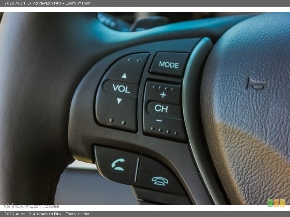 Ebony Interior Steering Wheel for the 2019 Acura ILX Acurawatch Plus #130864866