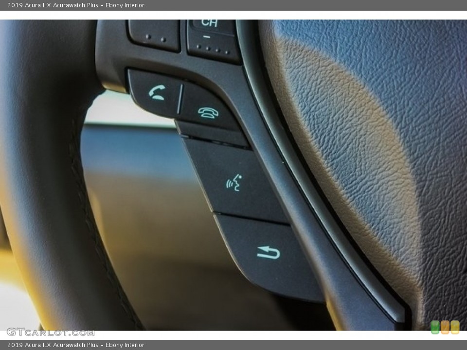 Ebony Interior Steering Wheel for the 2019 Acura ILX Acurawatch Plus #130864872