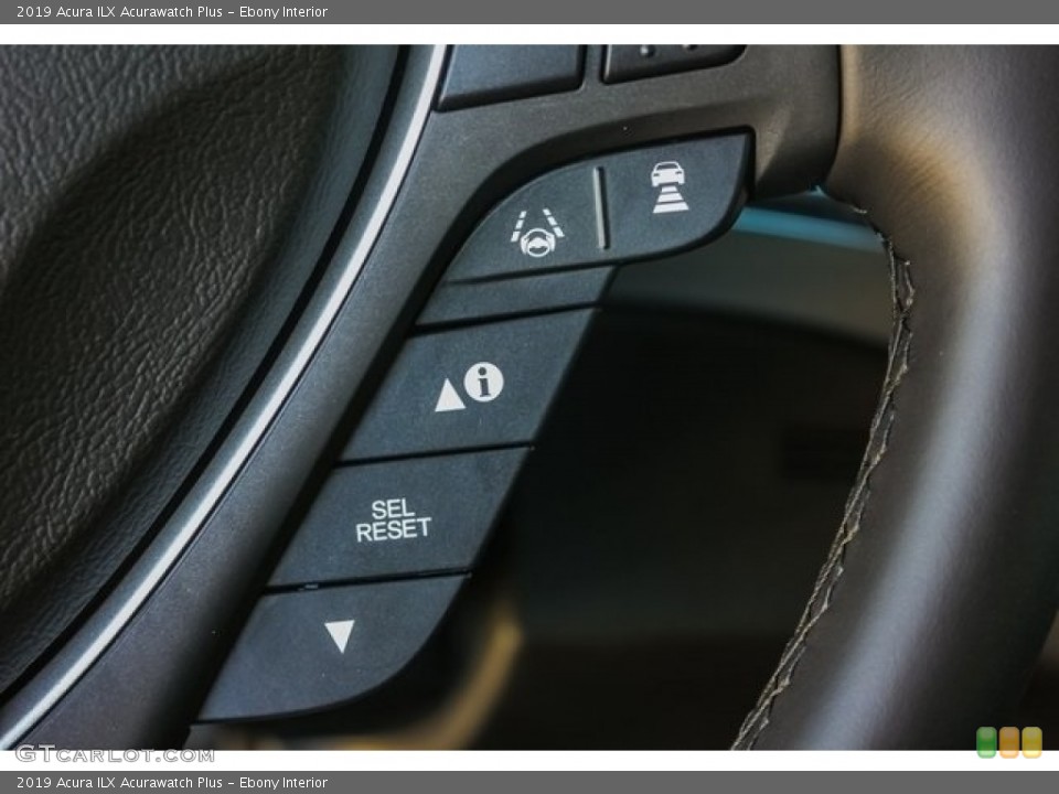 Ebony Interior Steering Wheel for the 2019 Acura ILX Acurawatch Plus #130864893