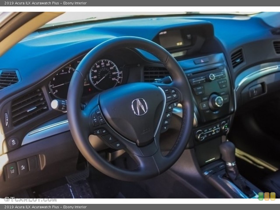 Ebony Interior Steering Wheel for the 2019 Acura ILX Acurawatch Plus #130864917