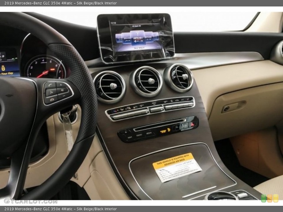 Silk Beige/Black Interior Controls for the 2019 Mercedes-Benz GLC 350e 4Matic #130870020