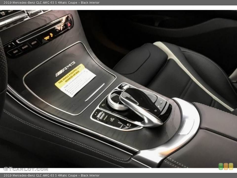 Black Interior Controls for the 2019 Mercedes-Benz GLC AMG 63 S 4Matic Coupe #130870501