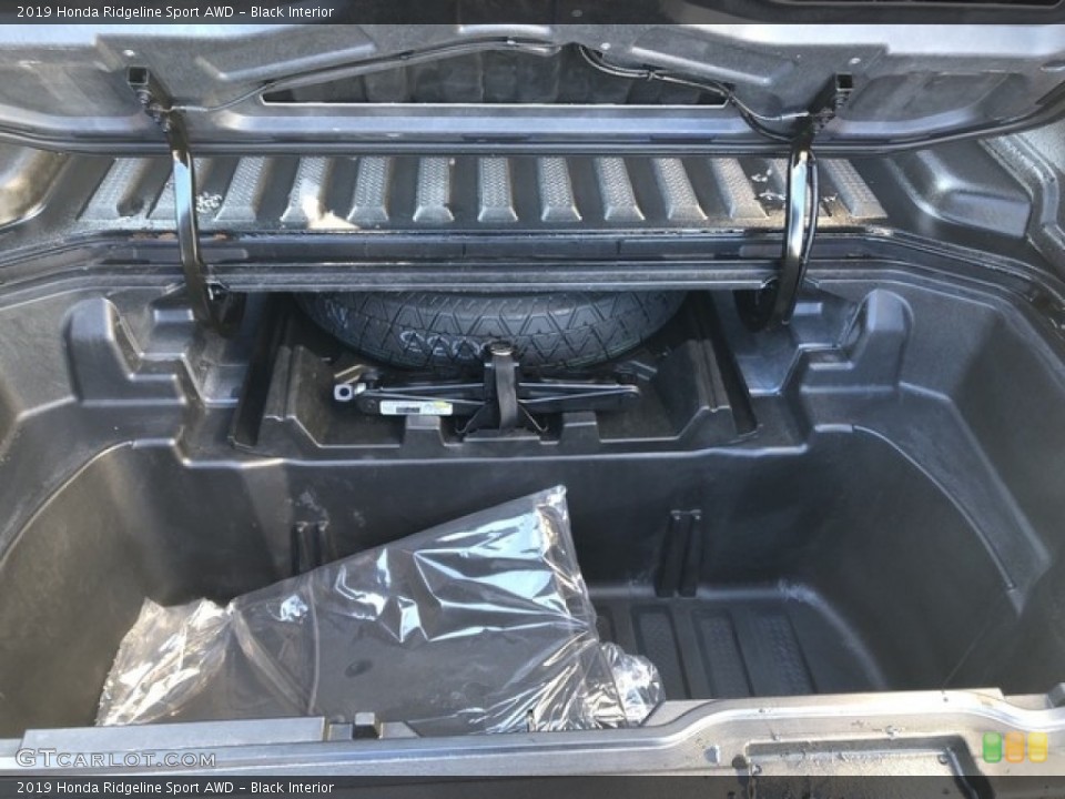 Black Interior Trunk for the 2019 Honda Ridgeline Sport AWD #130871817
