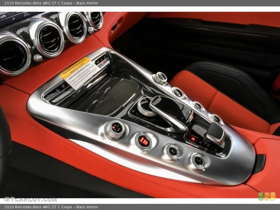 Black Interior Controls for the 2019 Mercedes-Benz AMG GT C Coupe #130871877