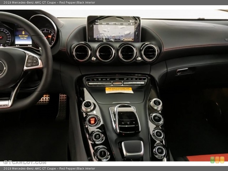 Red Pepper/Black Interior Dashboard for the 2019 Mercedes-Benz AMG GT Coupe #130872174
