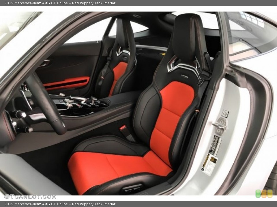 Red Pepper/Black Interior Photo for the 2019 Mercedes-Benz AMG GT Coupe #130872369