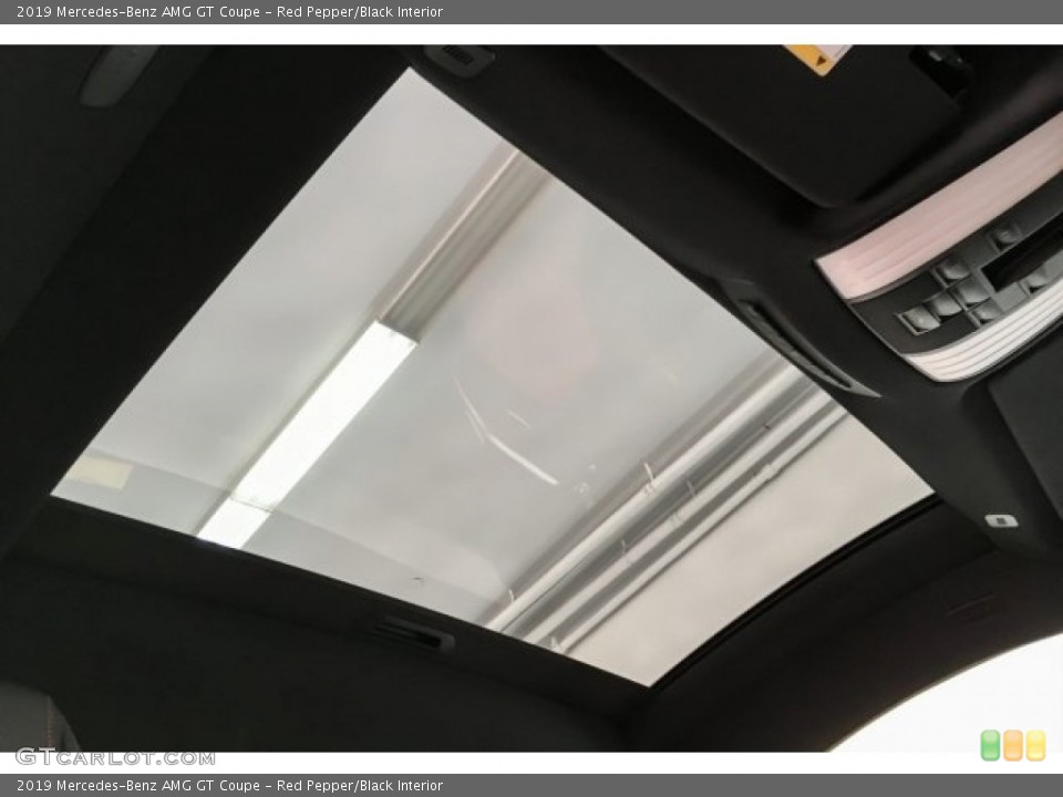 Red Pepper/Black Interior Sunroof for the 2019 Mercedes-Benz AMG GT Coupe #130872636