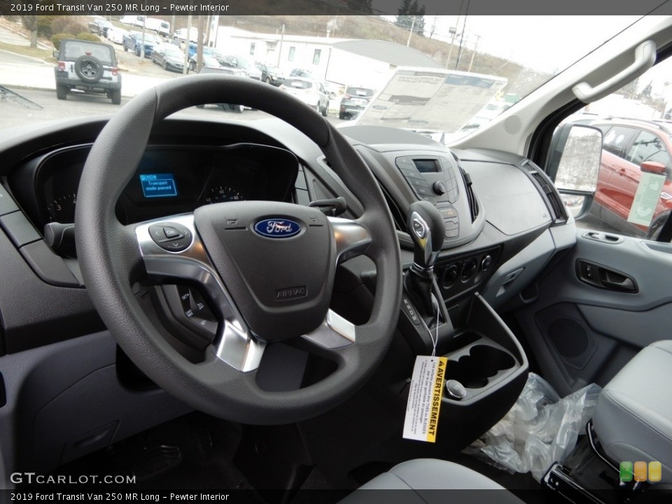 Pewter Interior Photo for the 2019 Ford Transit Van 250 MR Long #130876344
