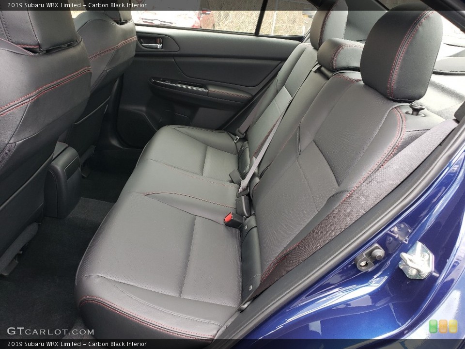 Carbon Black Interior Rear Seat for the 2019 Subaru WRX Limited #130876611