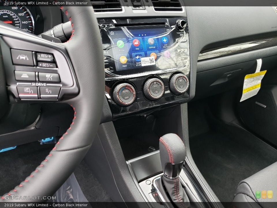 Carbon Black Interior Controls for the 2019 Subaru WRX Limited #130876686