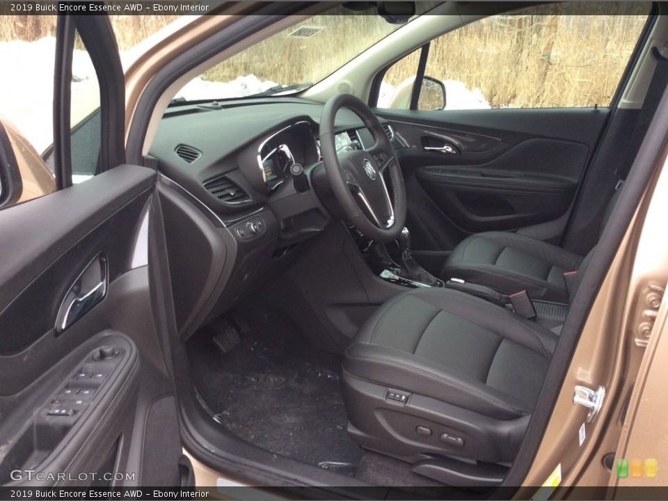 Ebony Interior Photo for the 2019 Buick Encore Essence AWD #130876780