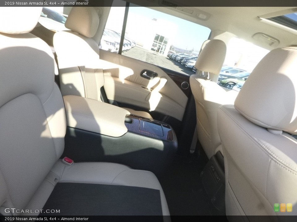 Almond Interior Rear Seat for the 2019 Nissan Armada SL 4x4 #130878363