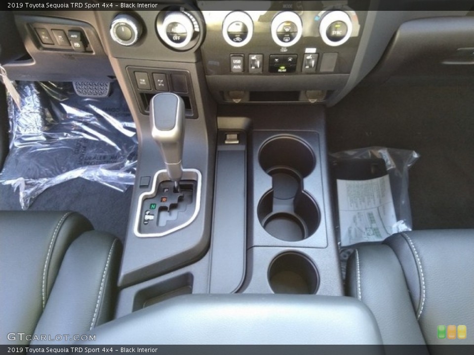 Black Interior Transmission for the 2019 Toyota Sequoia TRD Sport 4x4 #130883751